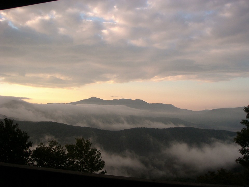 above the clouds of banner elk